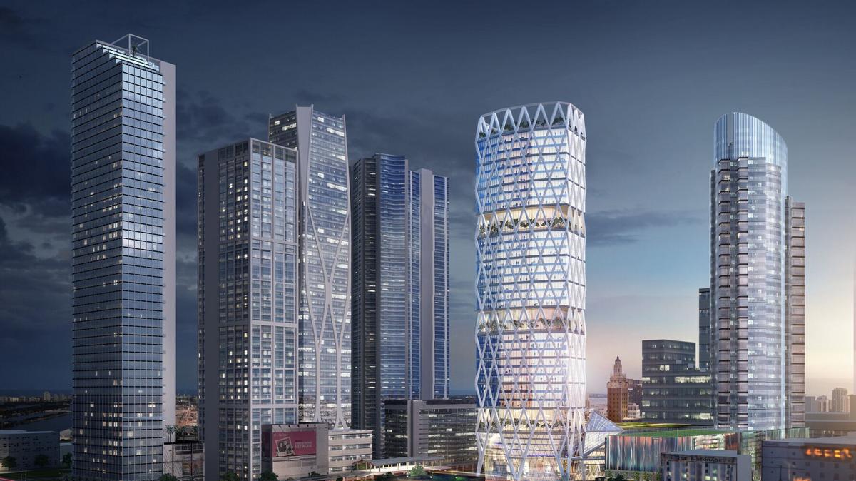 The Latest Construction Photos From the Miami Worldcenter Megaproject