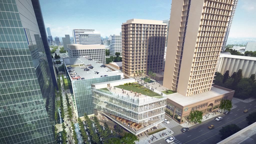 Major Upgrade To Dallas Iconic Fountain Place To Lure Elephant Sized Tenants Dallas Business Journal