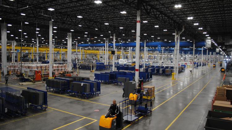 Daikin Industries Ltd.'s new 4 million-square-foot facility in Waller County. Eventually, the facility will employ more than 4,000 people.