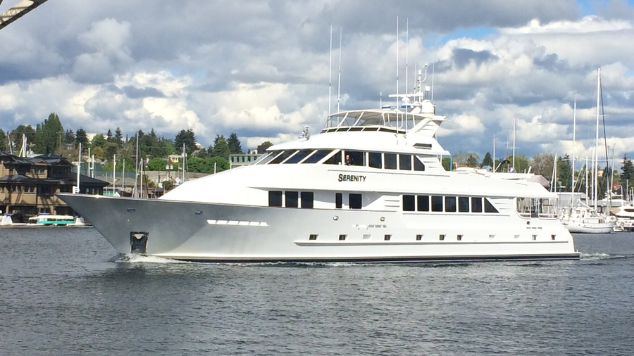 serenity yacht alaska