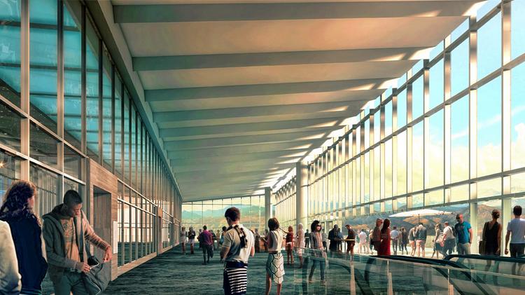 Election 2017 Denver Hotels Raise Own Ta For Convention Center A Rendering Showing The Expanded Colorado Convention Center