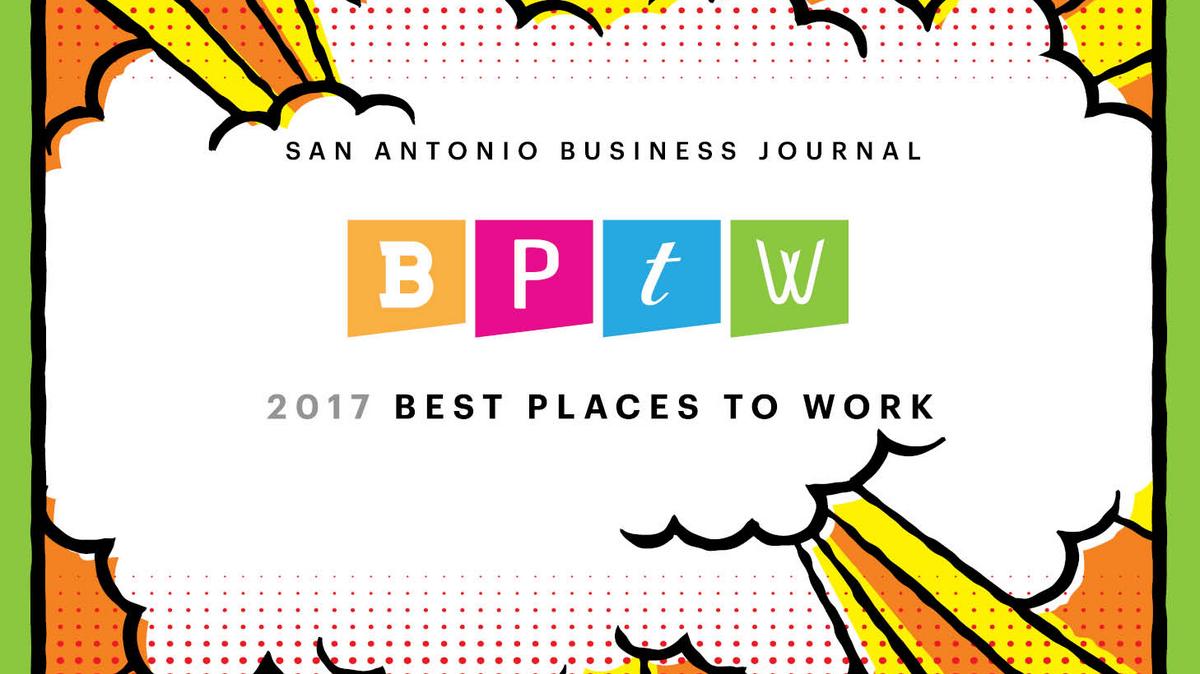 San Antonio Business Journal's Best Places to Work winners for 2017