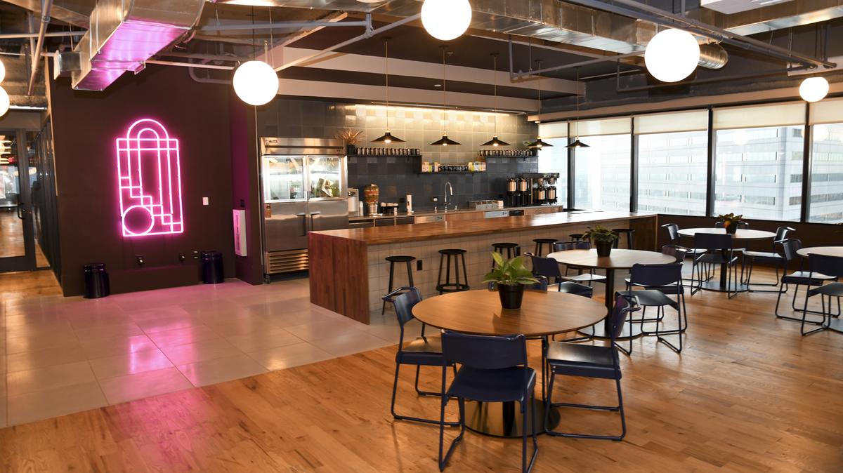 An inside look at WeWork's 1,600seat regional hub in downtown Dallas Dallas Business Journal