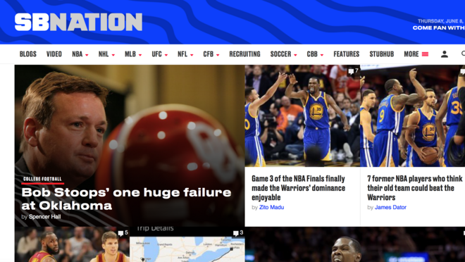 SBNation - Website