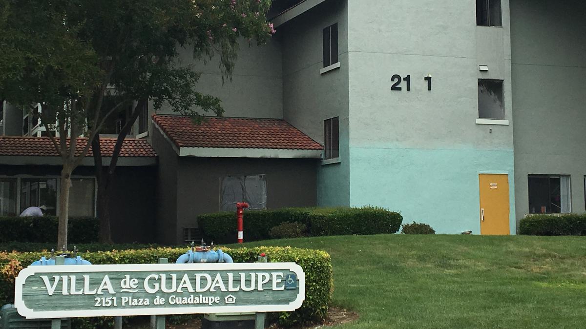 San Jose affordable apartment building Villa de Guadalupe Apartments