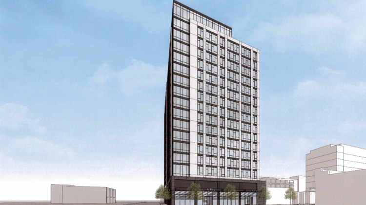 Why Apartment Construction In Birmingham Might Keep Going Strong A Rendering Of Proposed 17 Story Apartment Tower In Five Points South Shows Nearly