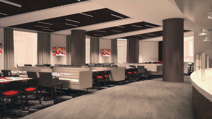 Mercedes-Benz Stadium - AMG Lounge and SunTrust Club