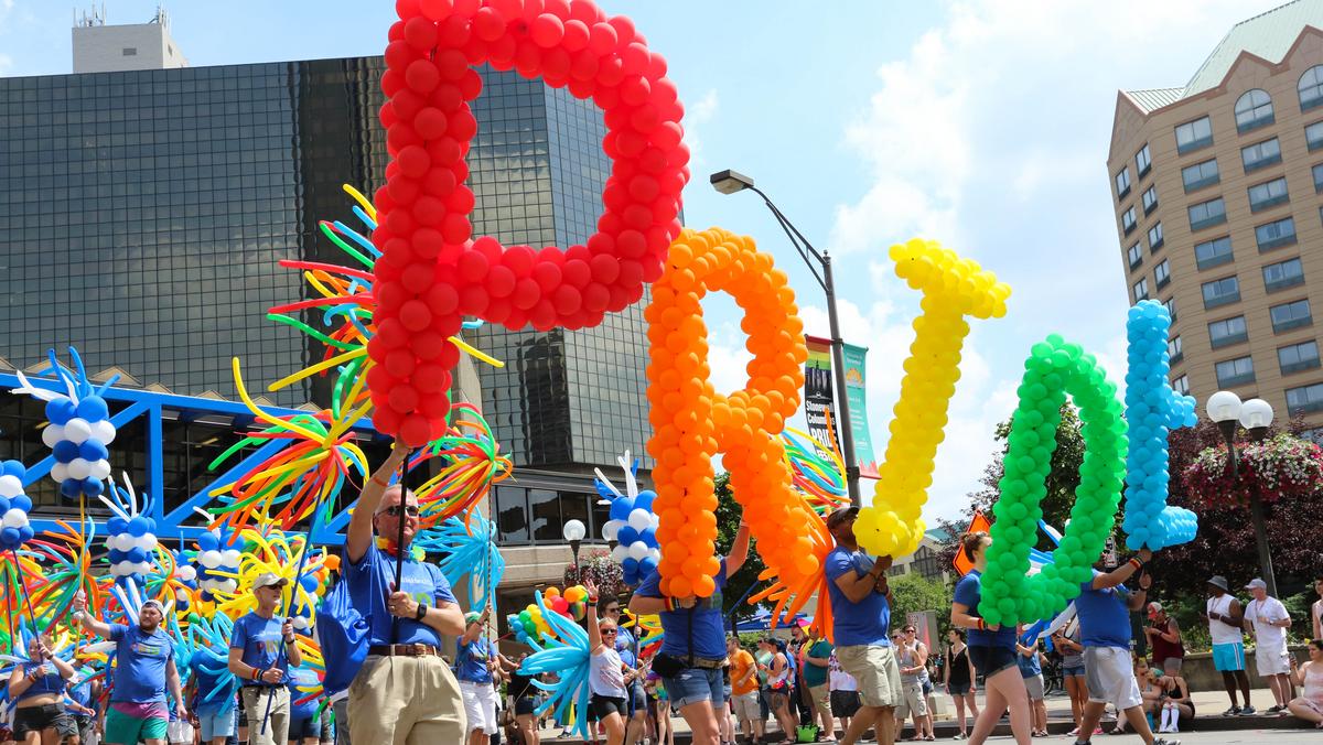 Columbus Pride Parade photos LGBTfriendly employers turn out big to