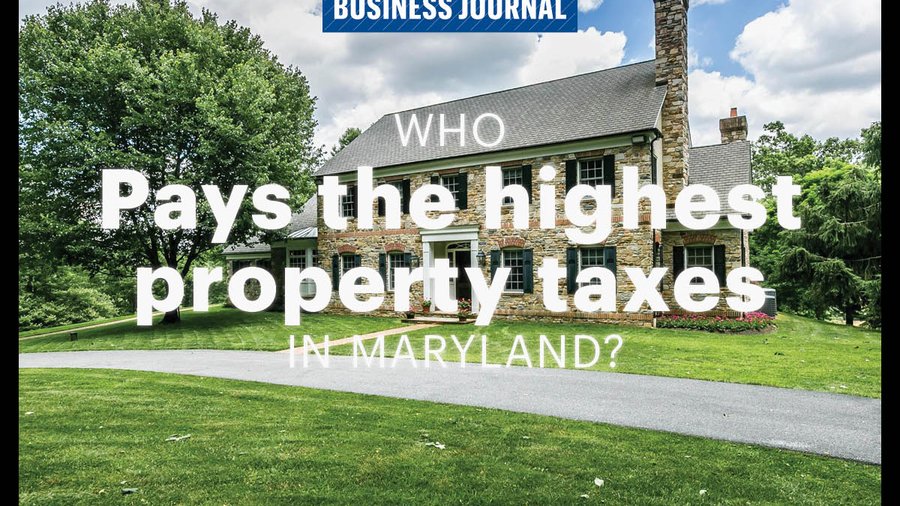 Baltimore City, Charles County have some of the highest property tax