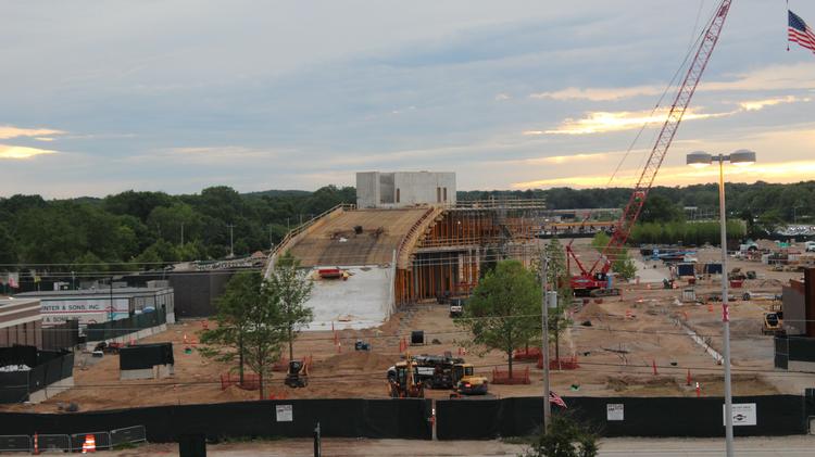 See Letown Sledding Hill Taking Shape Near Lambeau Field Construction Is Progressing On The Man Made Sledding Hill That Being Built As Part