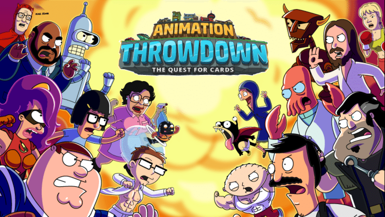 animation throwdown the quest for cards card list