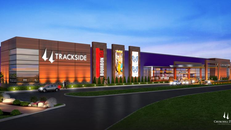 Churchill Downs Inc. is investing about $60 million to build this historical race wagering facility in Louisville at its former Trackside training and simulcast wagering facility on Poplar Level Road.