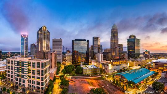 Charlotte, North Carolina Skyline