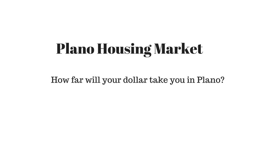 Plano residential real estate faces increased prices, limited access to new construction