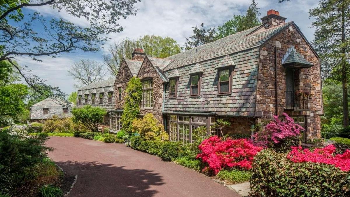 Classic Home of the Week Chestnut Hill estate with beautfiul property surrounding