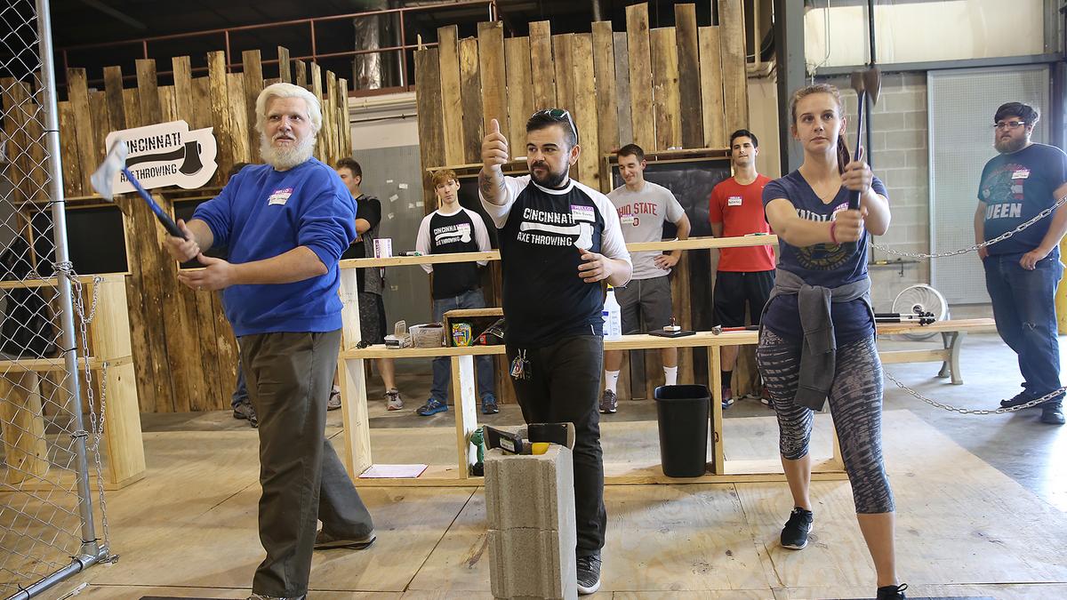 Activity bar with axethrowing coming to Dayton this summer Dayton