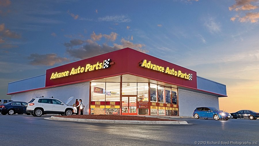 Orlando Usa August 2022 Exterior Advanced Auto Parts Store Orlando