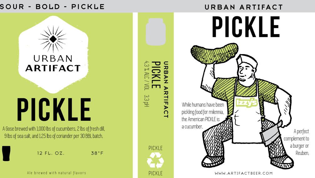 Urban Artifact and Izzy's partner to make pickleflavored beer