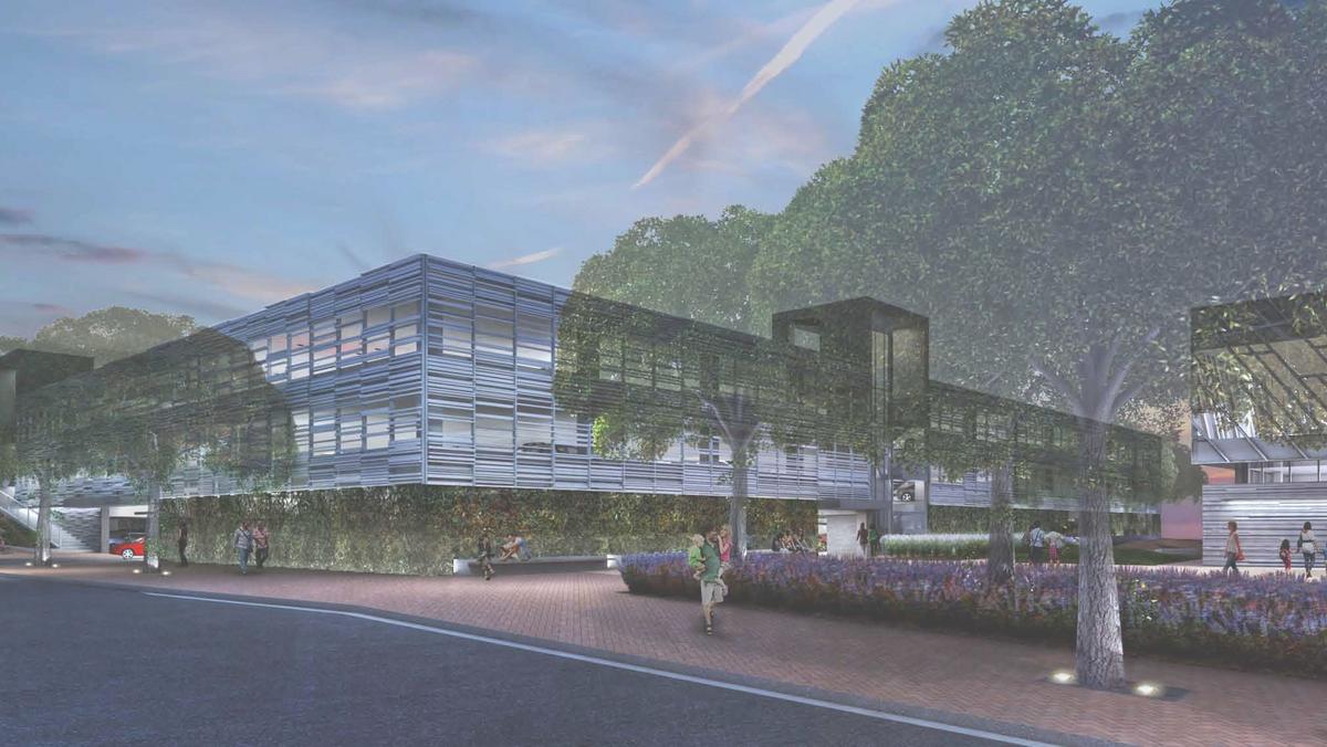 Dublin Library S New Parking Garage Gets Design Approval From