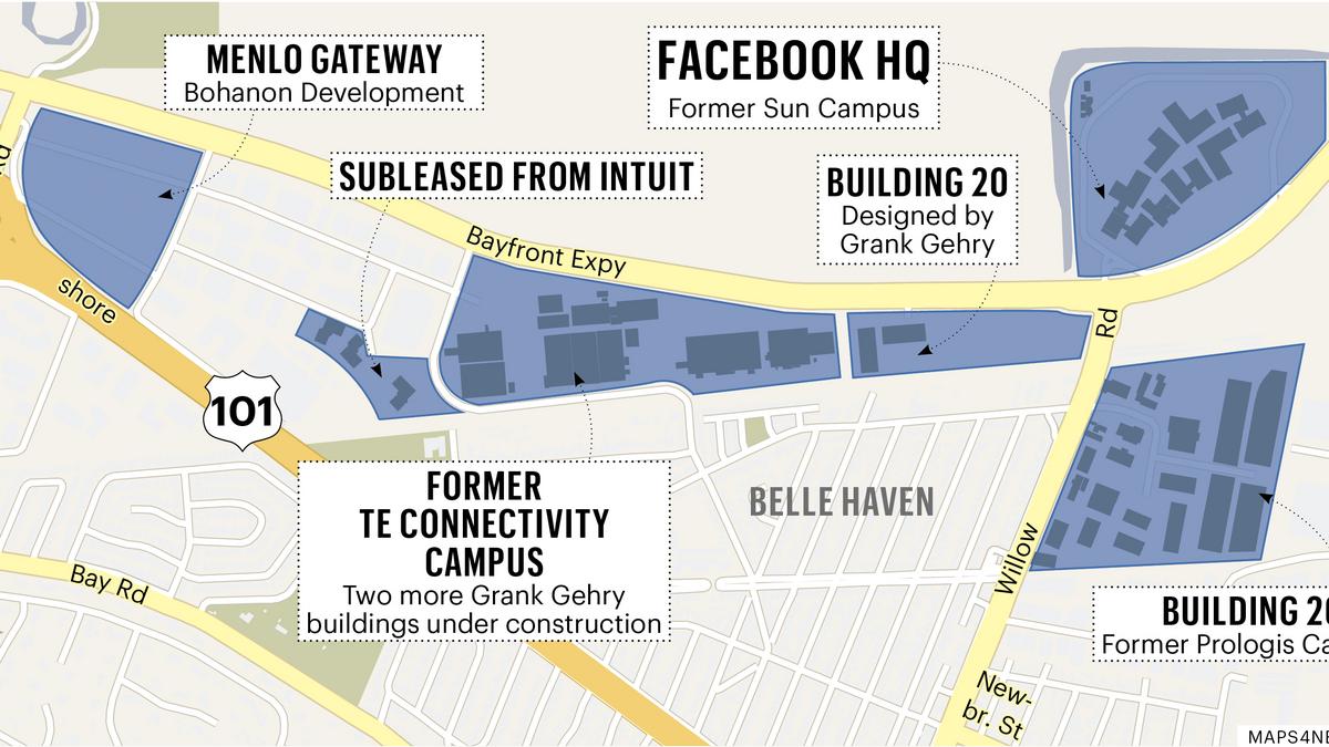 As Facebook Inc Fb Unveils Proposal For Mixed Use Willow Campus