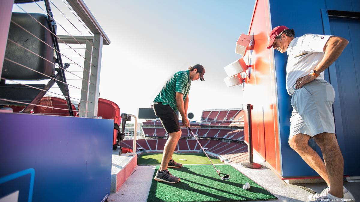 Stadiumlinks let's golfers play a 'round' inside Levi's Stadium - Silicon  Valley Business Journal