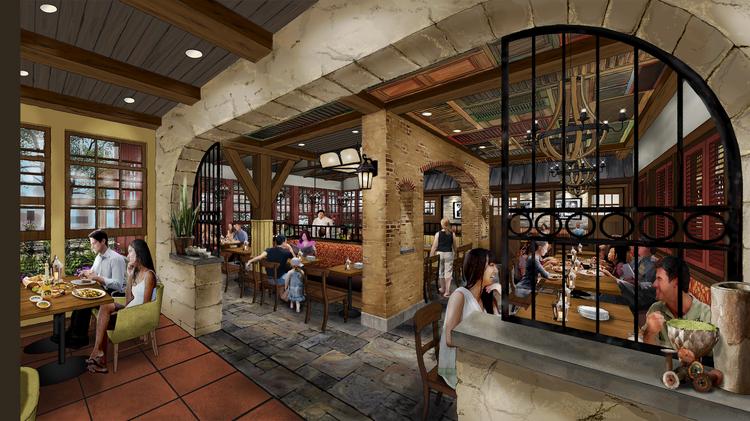 Levy Restaurants Portobello Restaurant To Be Renamed Terralina The Remade Terralina Crafted Italian Restaurant Will Open In Disney Springs Fall