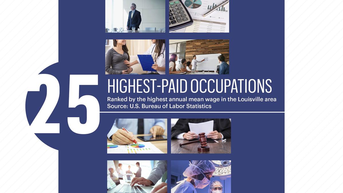 Louisville highestpaying jobs Louisville Business First