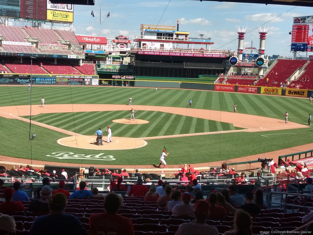 Section 127 at Great American Ball Park 