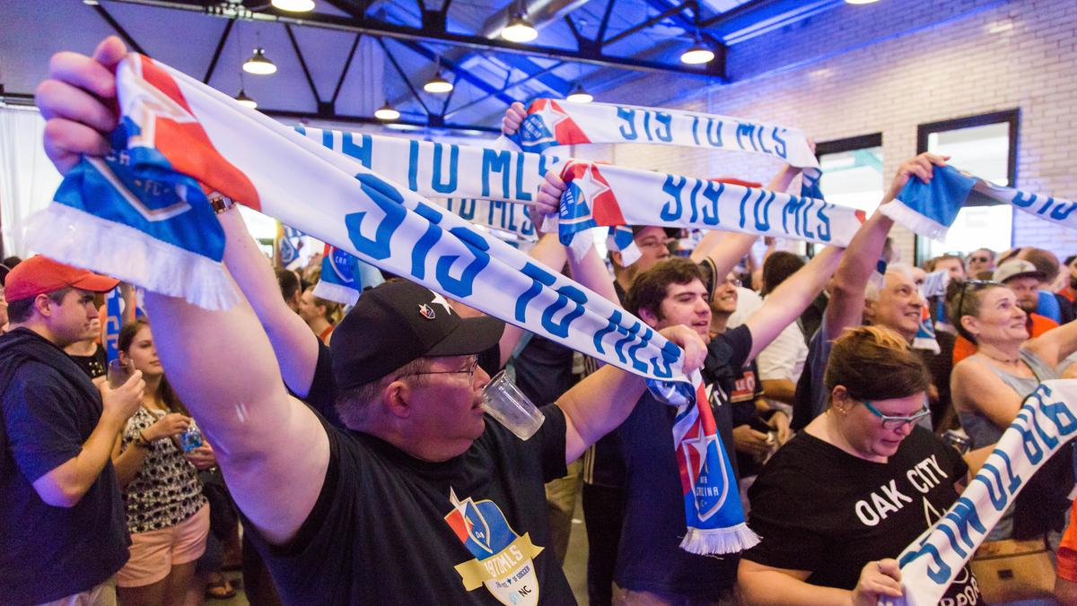 Fans swarm downtown to support Raleigh's MLS bid (PHOTOS) Triangle