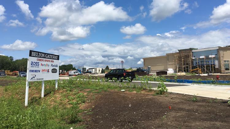 63m Retail Phase Begins At Belton Gateway Kansas City Business The Second Phase Of Belton Gateway Is Underway With Construction A Building That Will Be