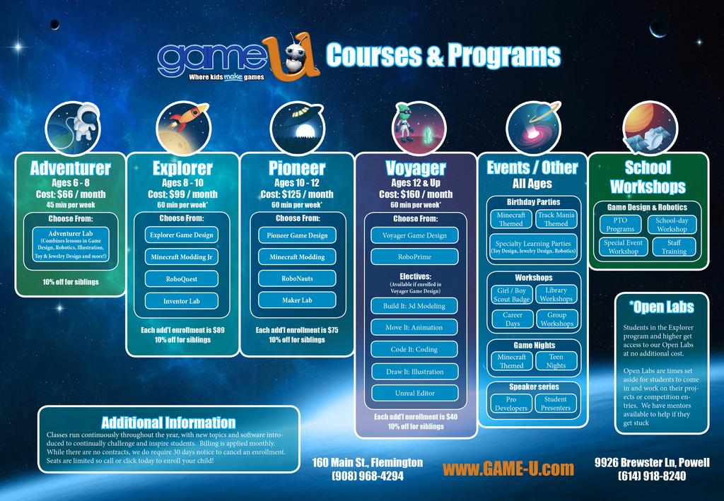 Game Development Design School / Homepage