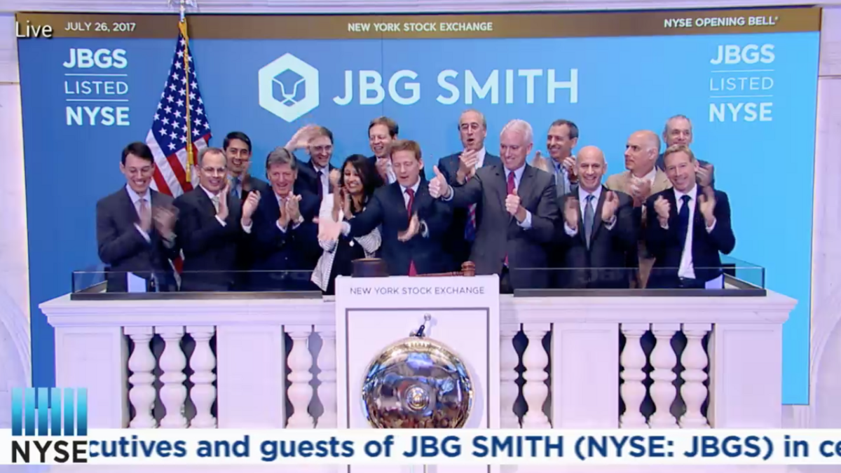 JBG Smith nets nearly $475M with recent stock sale - Washington ...