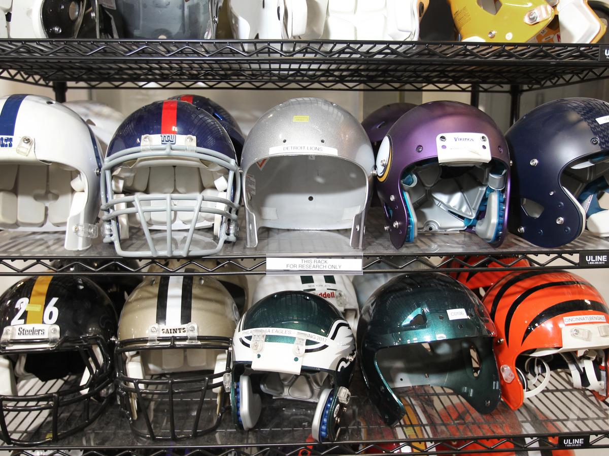 The Most Technologically Advanced FOOTBALL HELMET in the World at the  Riddell HQ