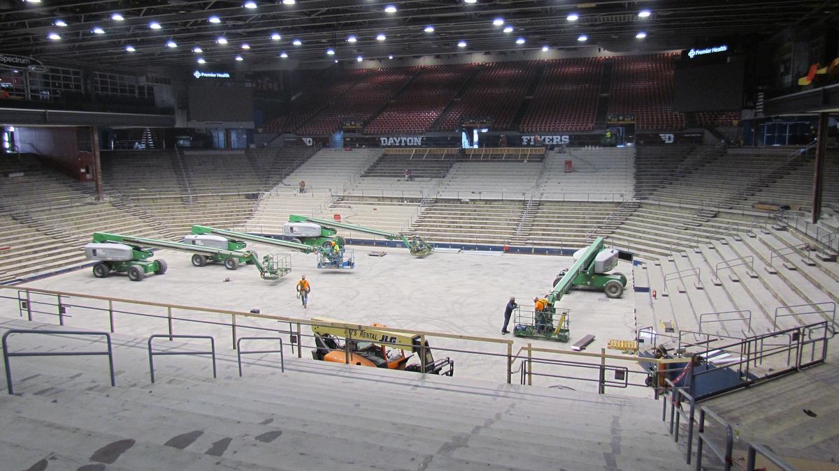 Photos: $72M UD Arena renovation in full swing - Dayton Business Journal