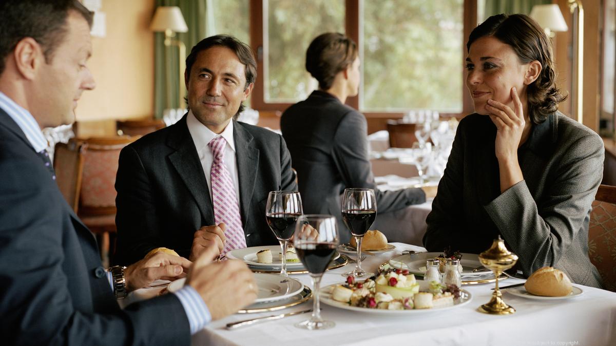 How to wine and dine both a client and a prospect - The Business Journals