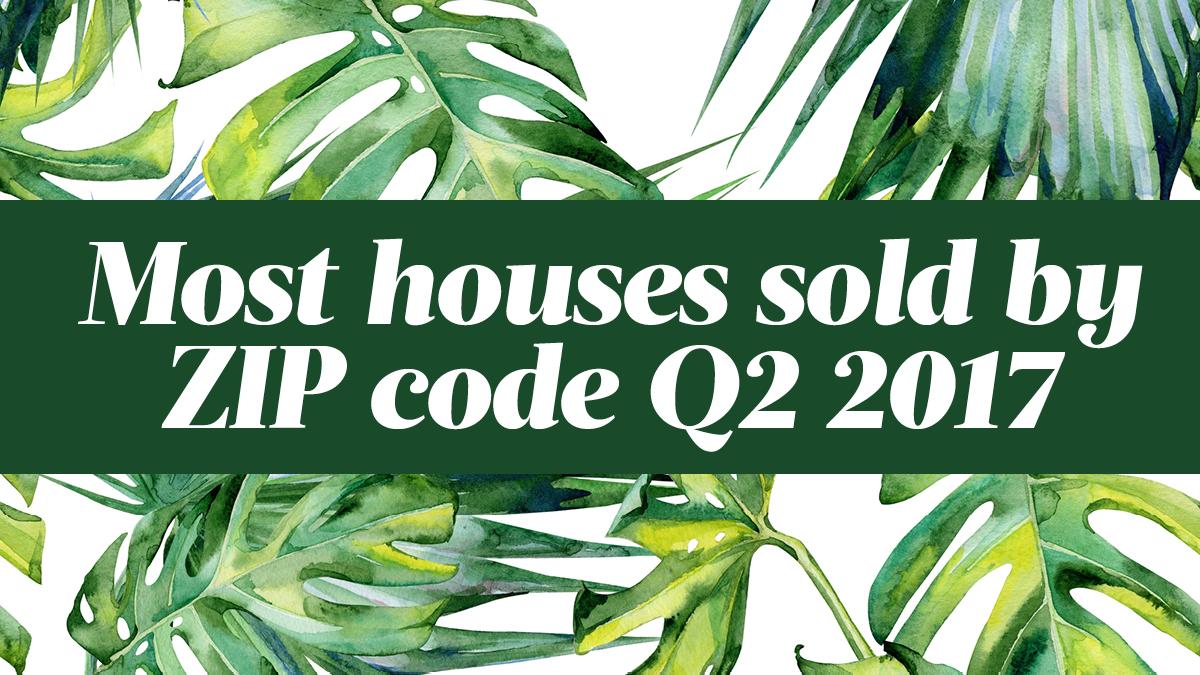 Tampa, Bradenton, Lakewood Ranch ZIP codes have had the most houses