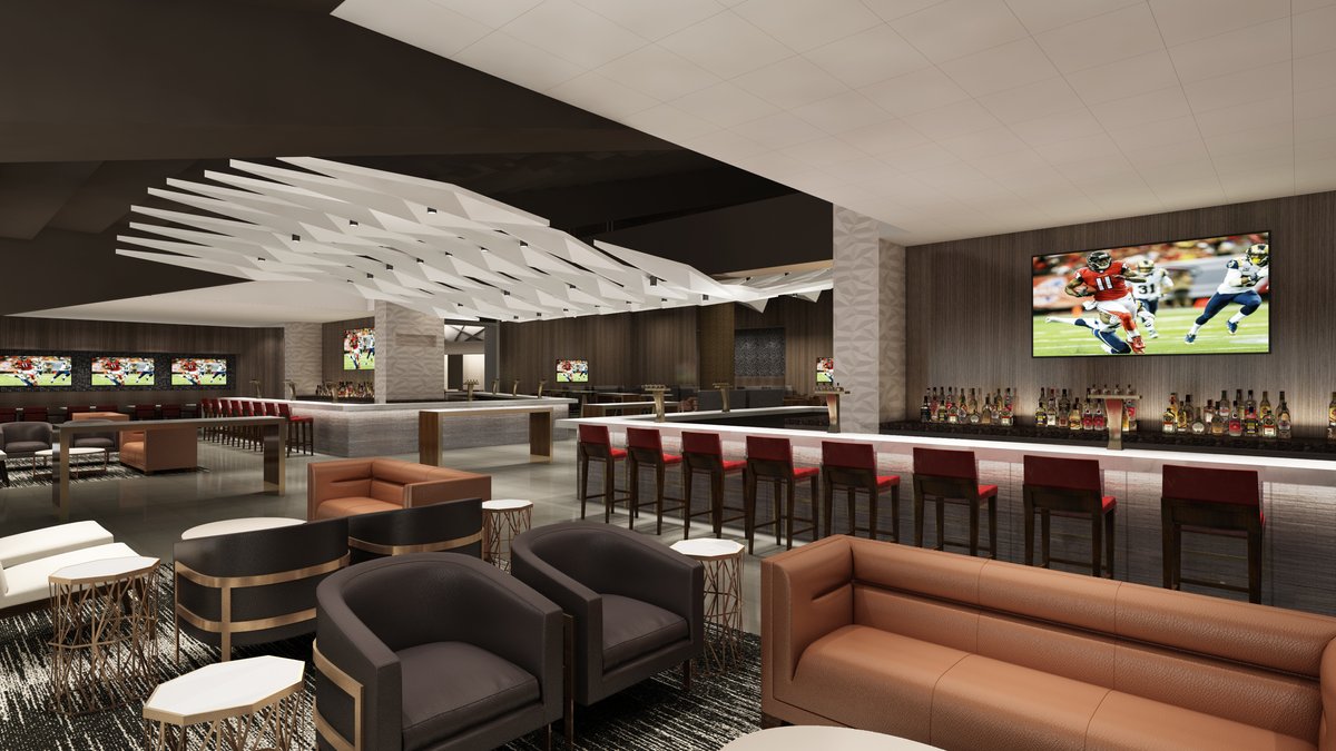 Mercedes-Benz Stadium - AMG Lounge and SunTrust Club