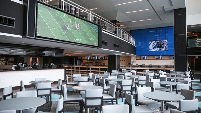 Silver Club Terrace at Bank of America Stadium 