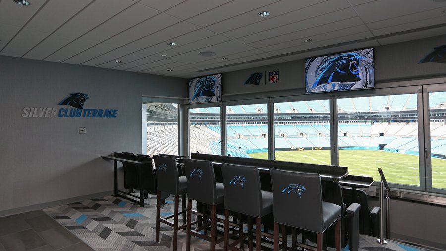 Bank of America Stadium: Home of the Carolina Panthers - Silver Club  Terraces