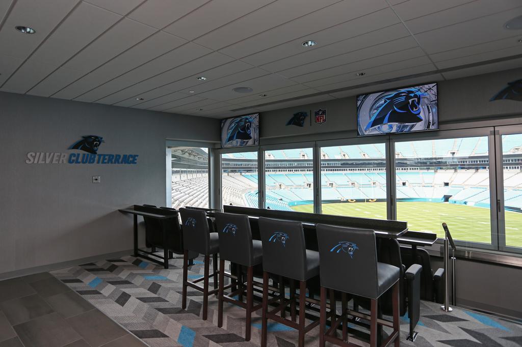 Bank of America Stadium: Home of the Carolina Panthers - Silver Club  Terraces