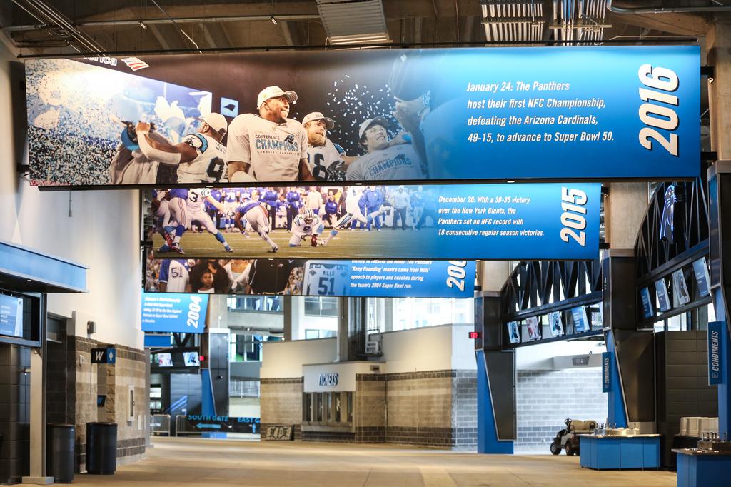 $50 million renovations at Bank of America Stadium will increase the fan  experience 
