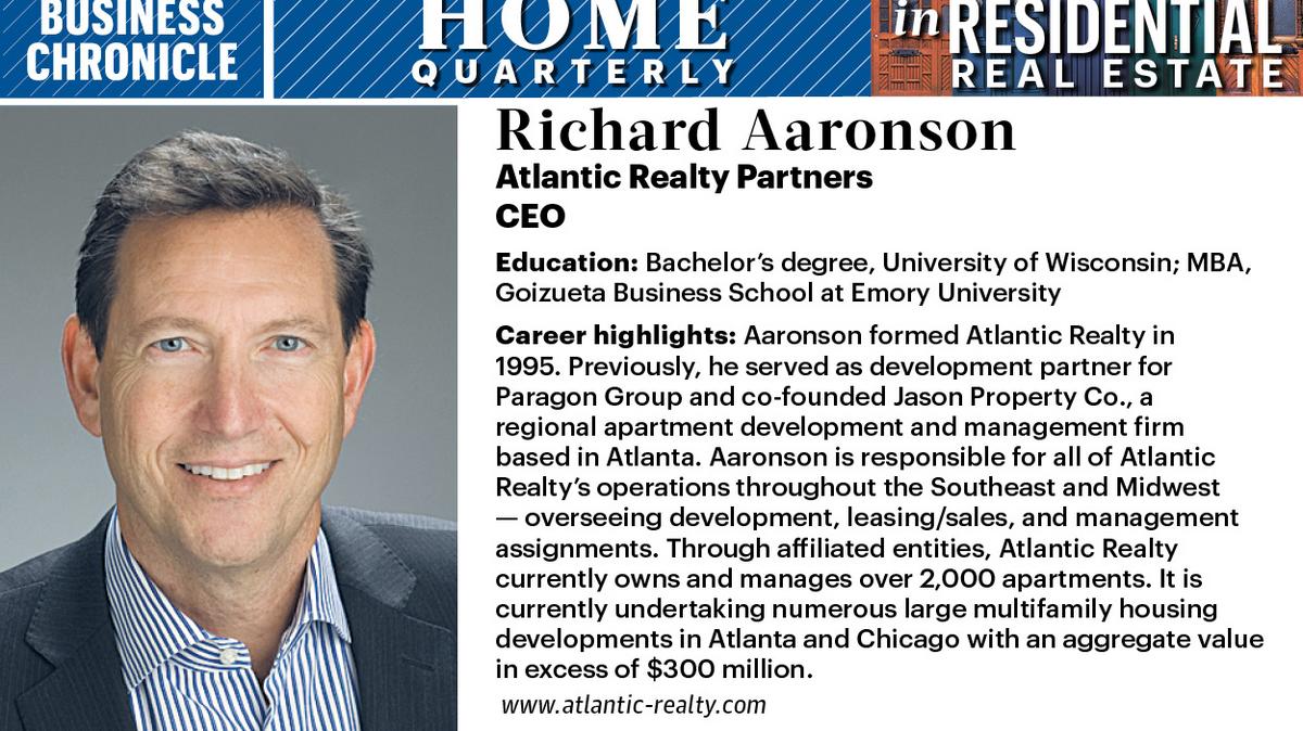 Residential Real Estate Who’s Who 2017 Atlanta Business Chronicle