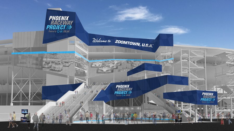 Phoenix Raveway Bridge Phoenix Raceway Entrance