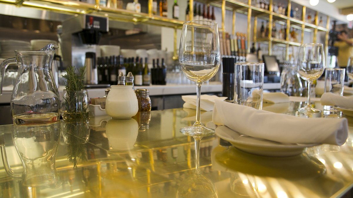 Inside Katie's Pizza and Pasta Osteria's new West County location St