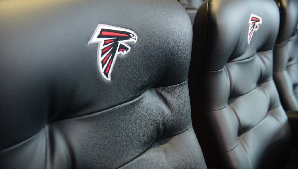 The Tampa Bay Buccaneers And Atlanta Falcons Unveil Latest 'Color