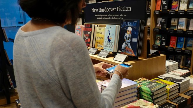 shuttering its physical bookstores and 4-star shops : NPR