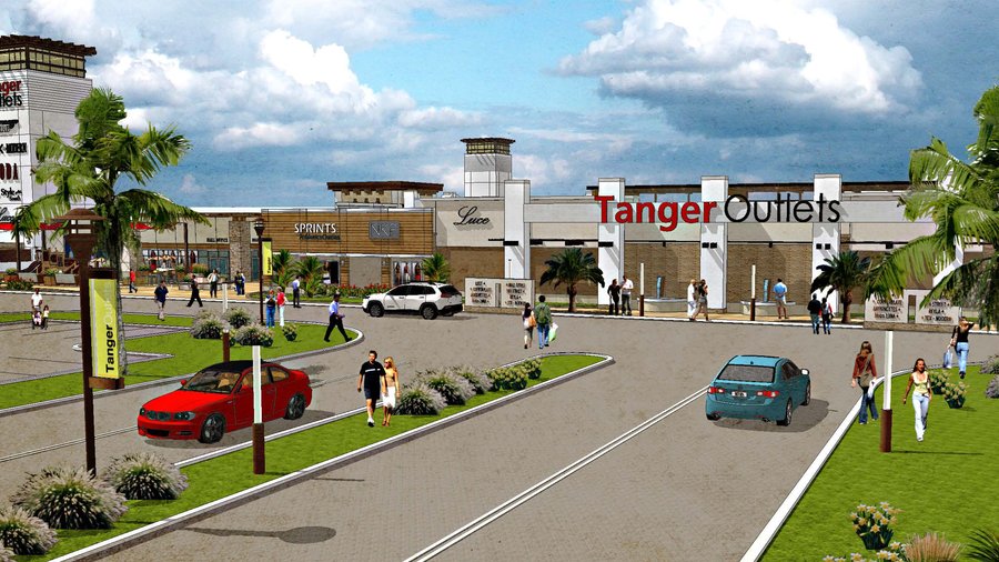 Tanger Outlet Mall in Fort Worth