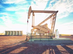 Fracking Oil Well