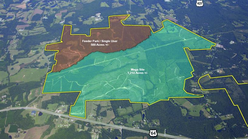 Chatham megasite has two companies. What about the other 1,300 acres ...