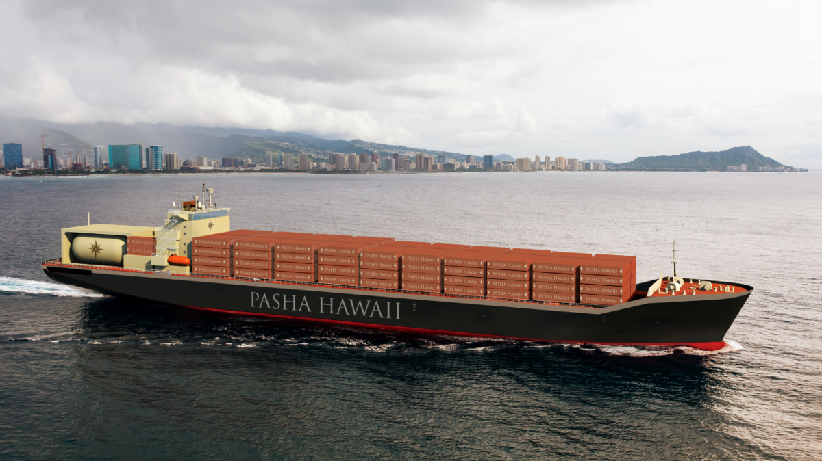 Honolulubased shipping company Pasha Hawaii orders two new containerships Pacific Business News